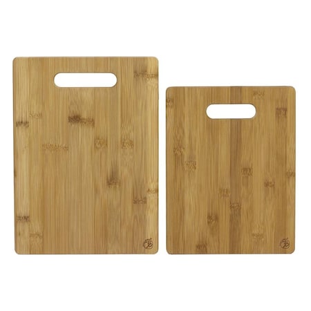 Totally Bamboo Totally Bamboo 13 in. L X 9.5 in. W X 0.38 in. Bamboo Cutting Board Set 20-2038